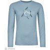 ORTOVOX 185 Merino Mtn Cutout Long Sleeve dámske tričko, glacier grey S