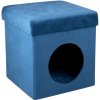 PET COMFORT Pelech pre mačku aj psa zamat 34 x 36 cm modrá