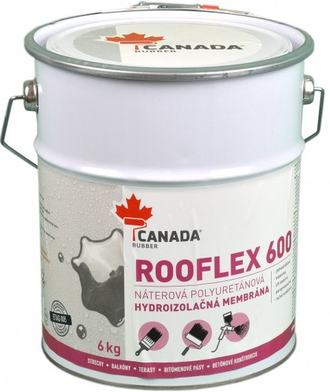 Canada Rubber ROOFLEX 600 - polyuretánová hydroizolačná membrána 6kg