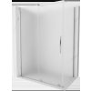 MEXEN/S - Velár sprchovací kút, posuvné dvere 140 x 75, dekor, chróm 871-140-075-31-01