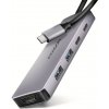 AXAGON HMC-5H60, USB 5Gbps hub, porty 2x USB-A, 1x USB-C, HDMI 4k/60, PD 100W, kábel USB-C 15cm Axagon