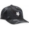 Fox Racing Fox Youth Camo 110 Sb Hat, detská šiltovka - Black Camo