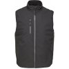 SOĽS Falcon Unisex softshellová vesta SL04809 Čierna XS