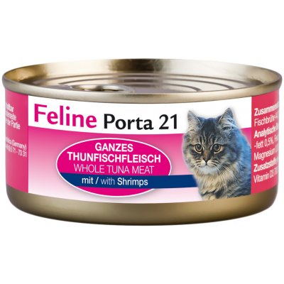 Feline Porta 21 12 x 156 g - tuniak s krevetami
