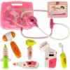 Doktorova súprava v kufríku DOCTOR + svetlá ružová