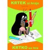 Krtek si hraje - omalovánka (Zdeněk Miler)