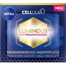 Starecká škvrna Nivea Cellular Luminous 630 Night Cream proti pigmentovým škvrnám 50 ml