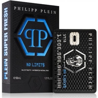 Philipp Plein No Limits Super Fresh, Toaletná voda, Pánska vôňa, 50 ml