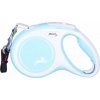 Flexi ilní automatické vodítko New Comfort M tape 5 m světle modré