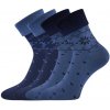 Ponožky LONKA® Frotana moon blue 2 páry 39-42 117865