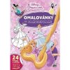 Princezné - Omaľovánky A4 so samolepkami