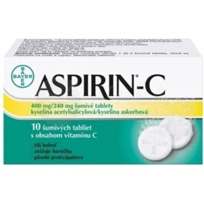 Aspirin-C proti bolesti 10 šumivých tabliet