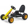 Detská šliapacia motokára Go-kart Milly Mally Viper žltá