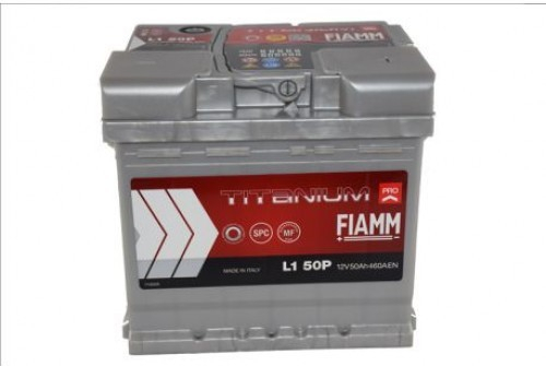 Fiamm Titanium PRO 12V 50Ah 460A L1 50P