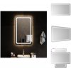 vidaXL lED zrkadlo do kúpeľne 60x100 cm - Zrkadlo
