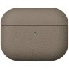 AppleKing ochranný kožený obal pre AirPods Pro 3 - hnedý - možnosť vrátiť tovar ZADARMO do 30tich dní