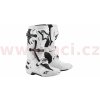 boty TECH 10, ALPINESTARS, perforované (bílá, vel. 48)