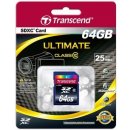 Pamäťová karta Transcend SDXC 64GB class 10 TS64GSDXC10