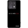 Picasee silikónový čierny obal pre Xiaomi Redmi Note 13 Pro 4G - Do it. With love.