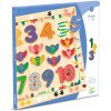 Djeco Edukačné puzzle s číslami a zvieratkami