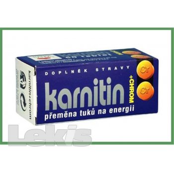 Naturvita Karnitín + Chróm 50 tabliet