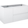 Kúpeľňová skrinka pod umývadlo Jungborn DECEM biela 1200 x 635 x 458 mm