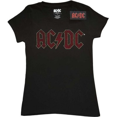 AC/DC tričko Full Colour Logo Čierna