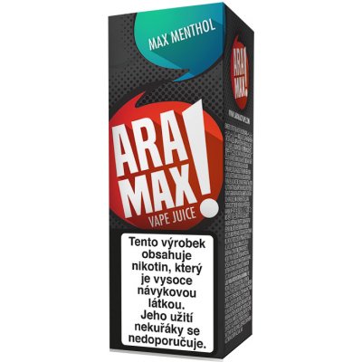 Aramax Max Menthol 10ml Síla nikotinu: 12mg