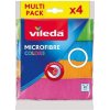 Vileda Microfibre Colors univerzálny mikrohadřík 30 x 30 cm 4 ks