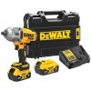 DeWALT DCF900P2T 18V AKU rázový utahovák, 2x5Ah, nabíječka, Tstak