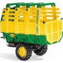 Rolly Toys Vlečka na seno za traktor jednoosá Hay Wagon zelenožlutá