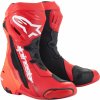 Boty SUPERTECH R, ALPINESTARS (červená fluo/červená, vel. 48)