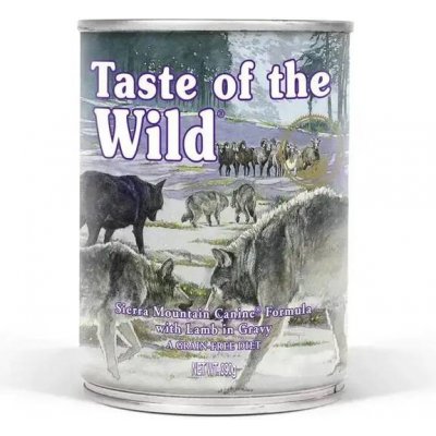 Taste Of The Wild Sierra Mountain Can Dog 390 g