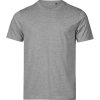 TeeJays Tričko TJ 1150 Urban Luxury z těžké bavlny, krátký rukáv, pánské COT18115061005-heather gre 2XL Melír šedá