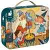 Janod Puzzle V Kufríku Magická Škola 200 Ks