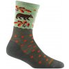 Darn Tough Lifestyle Crew Lightweight with cushion wild life forest