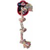 Petnova hračky pre zvieratá bavlnený uzol 4 knoty 55 cm hračka pre psa 55 cm
