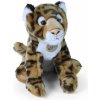 Plyšový leopard sediaci 30 cm ECO-FRIENDLY