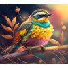 Dřevěné puzzle Ptačí zpěv A3