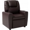Detské kreslo Vevor kids-recliner hnedé