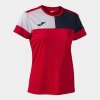 CREW V SHORT SLEEVE T-SHIRT RED NAVY WHITE XL