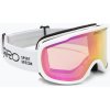 Lyžiarske okuliare Giro Cruz white stacked/amber pink
