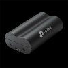 TP-LINK „Tapo Battery Pack“ ŠPECIFIKÁCIE: 3,6 V, 6700 mAh, 24,12 Wh, 1 × port Micro USB VLASTNOSTI: Nabíjateľná batéria, kompatibilná so zariadeniami Tapo
