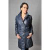 Max Original Leather Dámsky kožený kabát SARA (M 44-46) - Blue - M