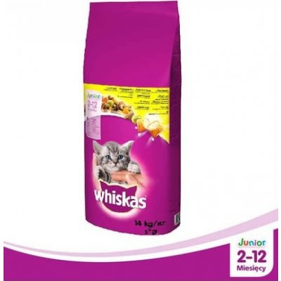 Whiskas Junior s kuřecím mäsom 14 kg od 33,7 € - Heureka.sk