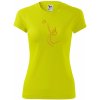 Volejbal zlatá - Dámske Fantasy športové (dresovina) - 2XL ( Neonová žltá )