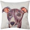 Clayre & Eef Povlak na vankúš s motívom Psy - 43 * 43 cm - Clayre & Eef