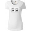 Beer - periodická tabuľka - Dámske tričko z organickej bavlny Origin (GOTS) - S ( Biela )