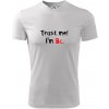 Trust me I´m Bc. / Ver mi som Bc. - Pánske tričko Fantasy športové - 3XL ( Biela )