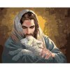 Zuty Maľovanie podľa čísel JEŽIŠ A JAHŇA ABRAHAM HUNTER